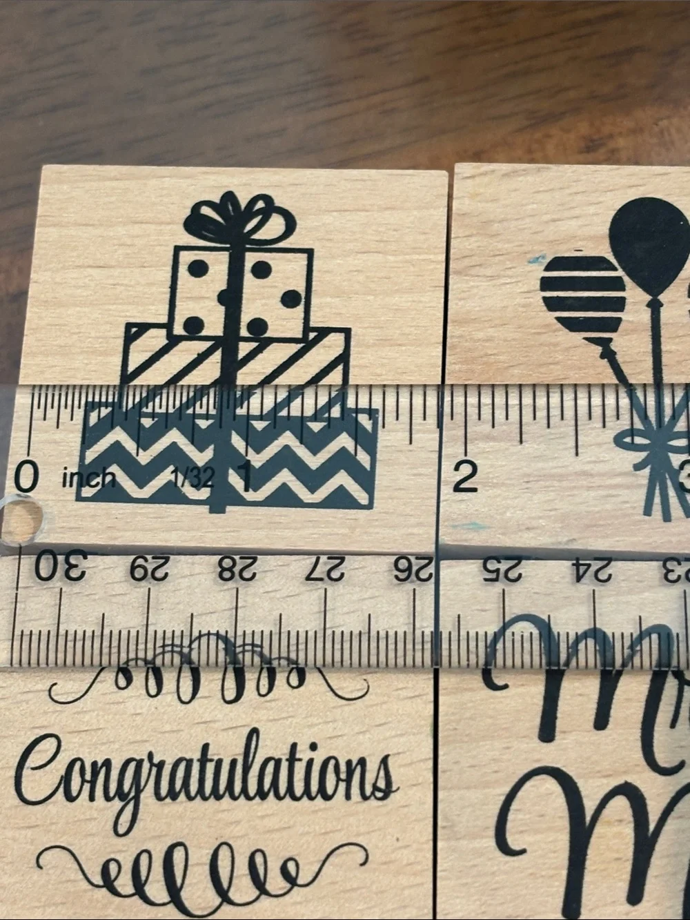 Stampin Up! lot wooden